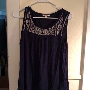 Baby flowy sleeveless top